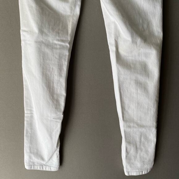 Zara sz 4 white‎ distressed boho jeans - Picture 2 of 7